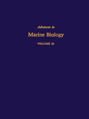cover image of Advances in Marine Biology